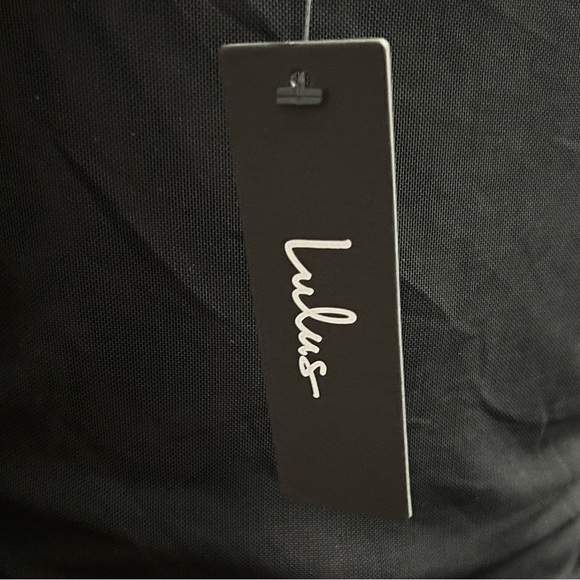 Lulus Bodysuit Women’s Sz L Black Mesh Ruched WhimsyGoth Witchy Fairy NWT - Picture 5 of 15